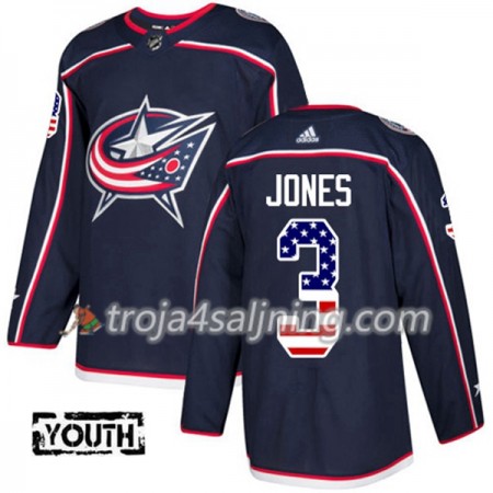 Blue Jackets tröja Seth Jones 3 Adidas 2017-2018 Marinblå USA Flag Fashion Authentic - NHL Tröjor Barn Blue Jackets tröja Seth Jones 3 Adidas 2017-2018 Marinblå USA Flag Fashion Authentic - NHL Tröjor Barn
